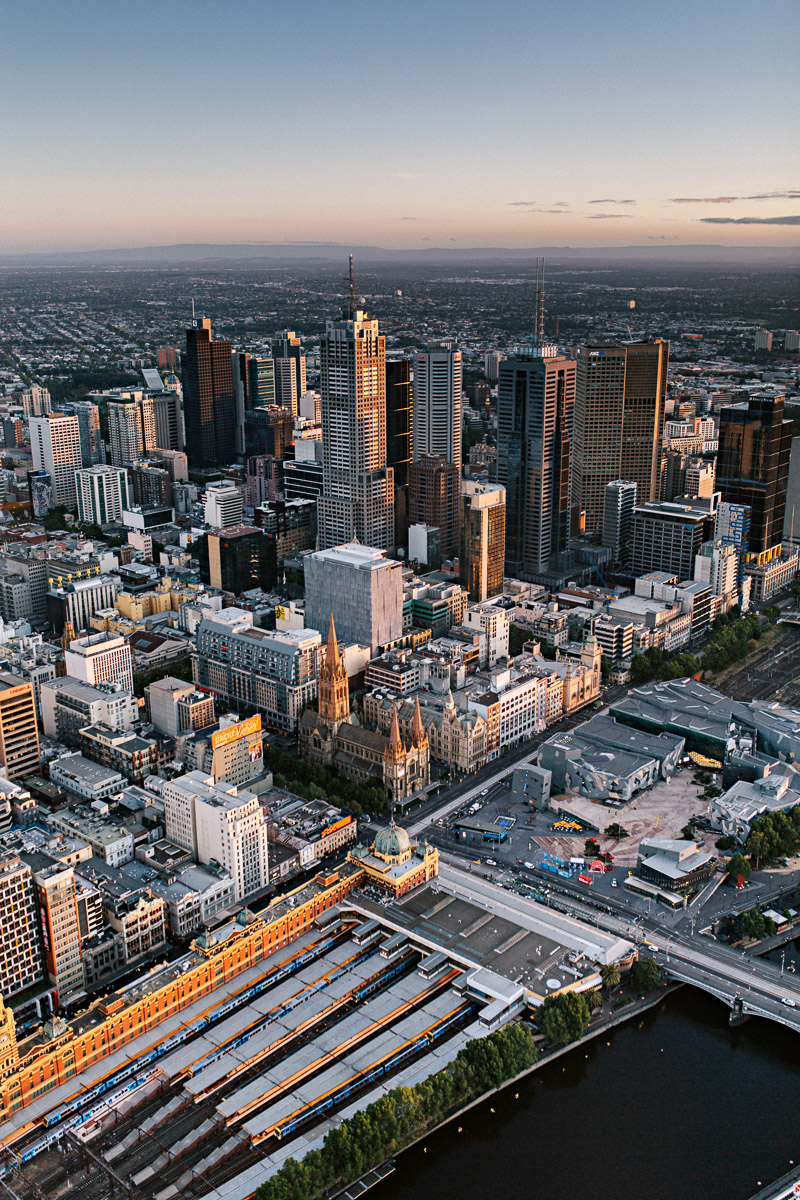 melbourne-city-sunrise-melbourne-street